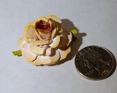 Tiny doll hair accessory......Decorative Paper Flower Hair Clip