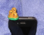 Pokemon Dugtrio Phone Charm Ear Jack Plug