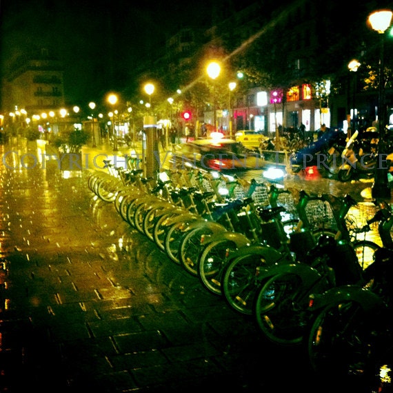 Paris by night, France.