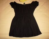 Cute Black Baby Doll Blou...