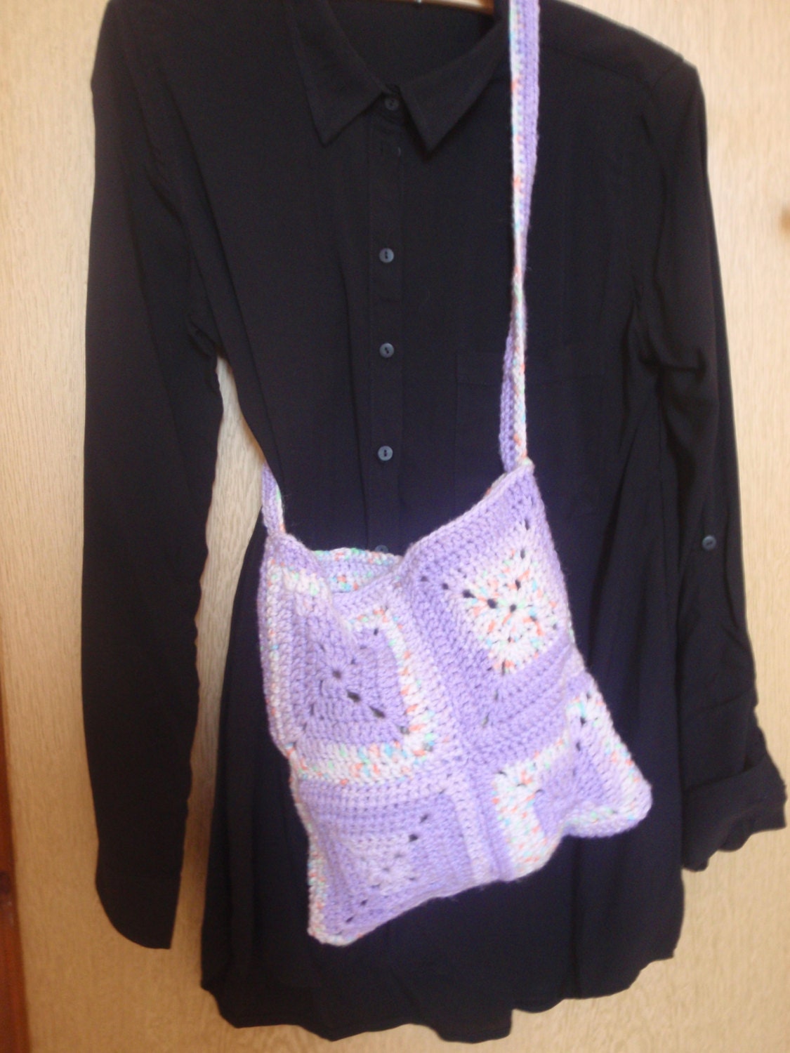Crochet Granny Square Bag