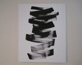 Original Art Black Shades 20" x 16" Painting