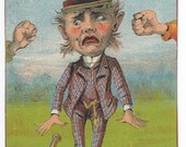 Baseball Themed Dude Clothing Trade Card