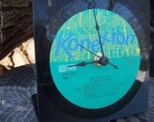 The Exploited -  upcycled vinyl record clock