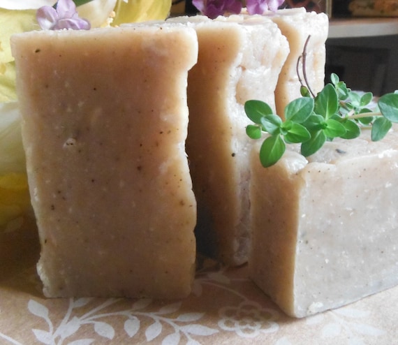 Buy homemade beauty products - Tumeric, Thyme and Honey Home Made Soaps