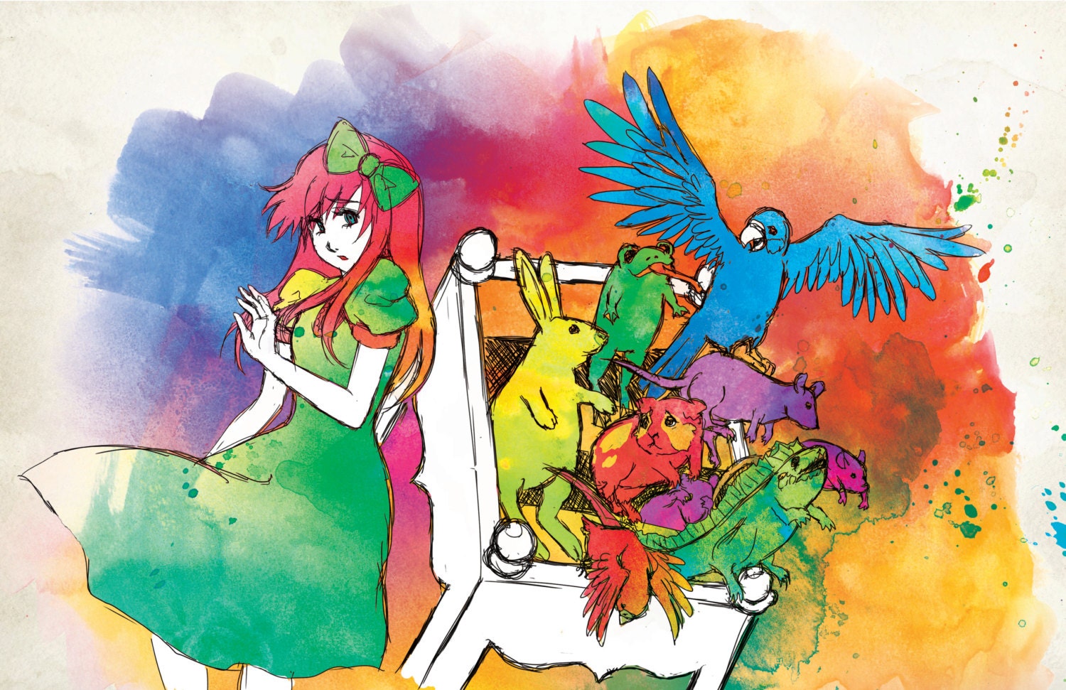 Art Print - Alice's Adventure's in Wonderland - "Alice's Evidence"