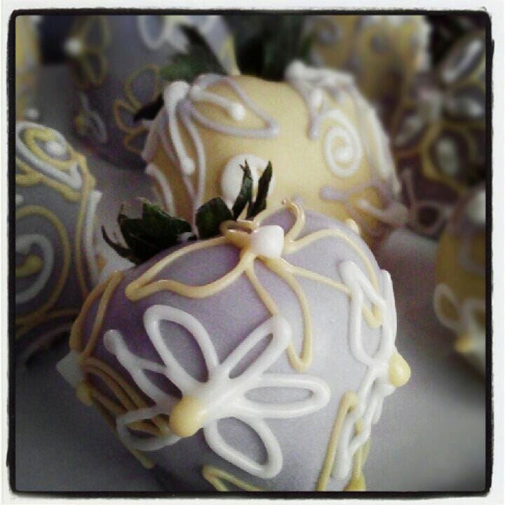 Custom chocolate covered strawberries