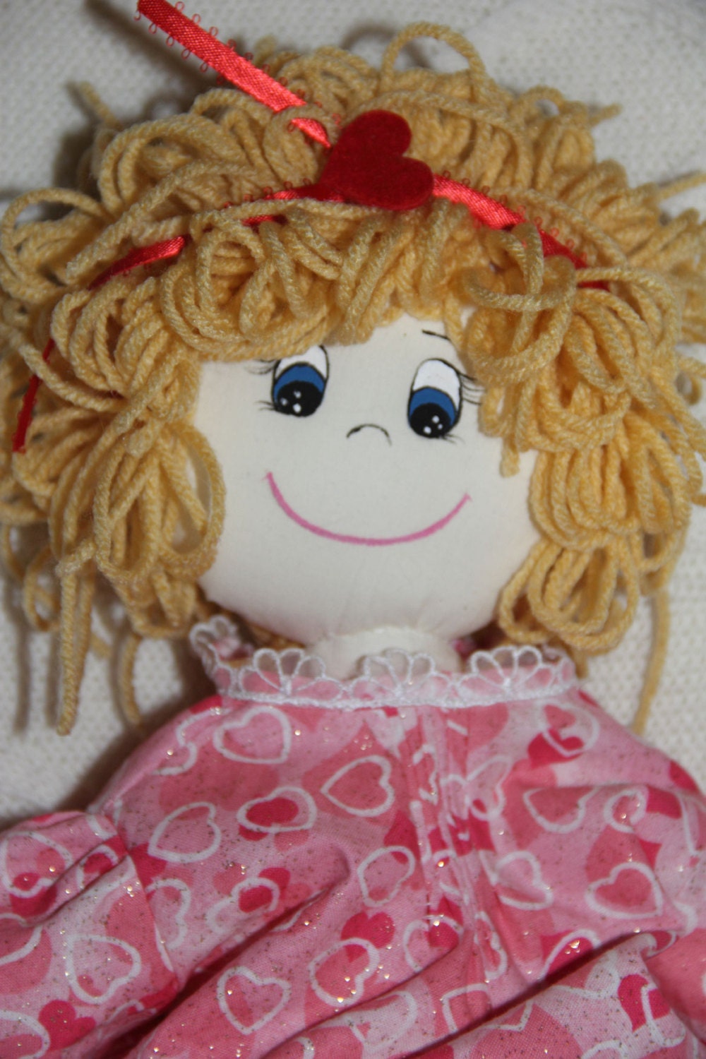 Amorita is a unique rag doll, handmade and crafted with soft and cute fabrics.