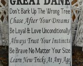 Dog Sign - Personalized, Customized with Breed, Pet Wood Sign, Canine, Pet, Dog Advice, Dog Wisdom, Animal, Family Pet, Home Decor