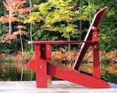 Folding Adirondack Chair Plans - Digital CAD PDF