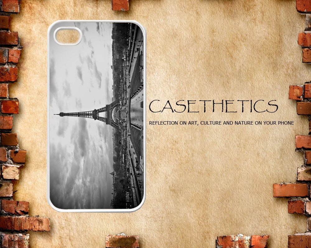 Apple iPhone 4 4G 4S / iPhone 5 5G / iPod Touch 5 Case Cover Skin Paris Black And White Design Mobile Phone Accessory