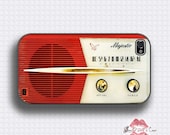 Vintage Majestic Radio - iPhone 4 Case, iPhone 4s Case and iPhone 5 case - SealedWithaCase