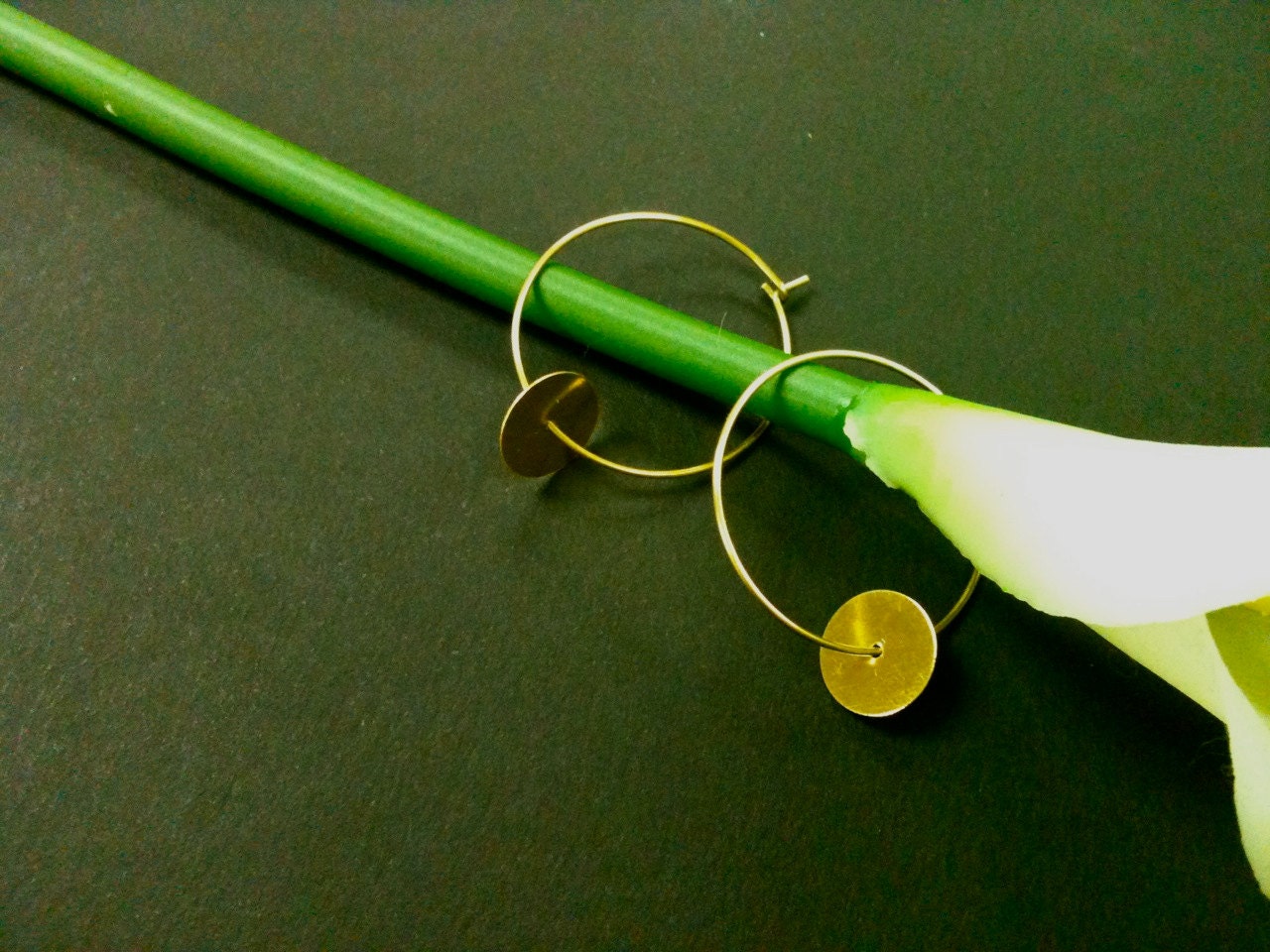 unique, handmade, Stylish, simple, concise,  special, elegant hoops ear rings