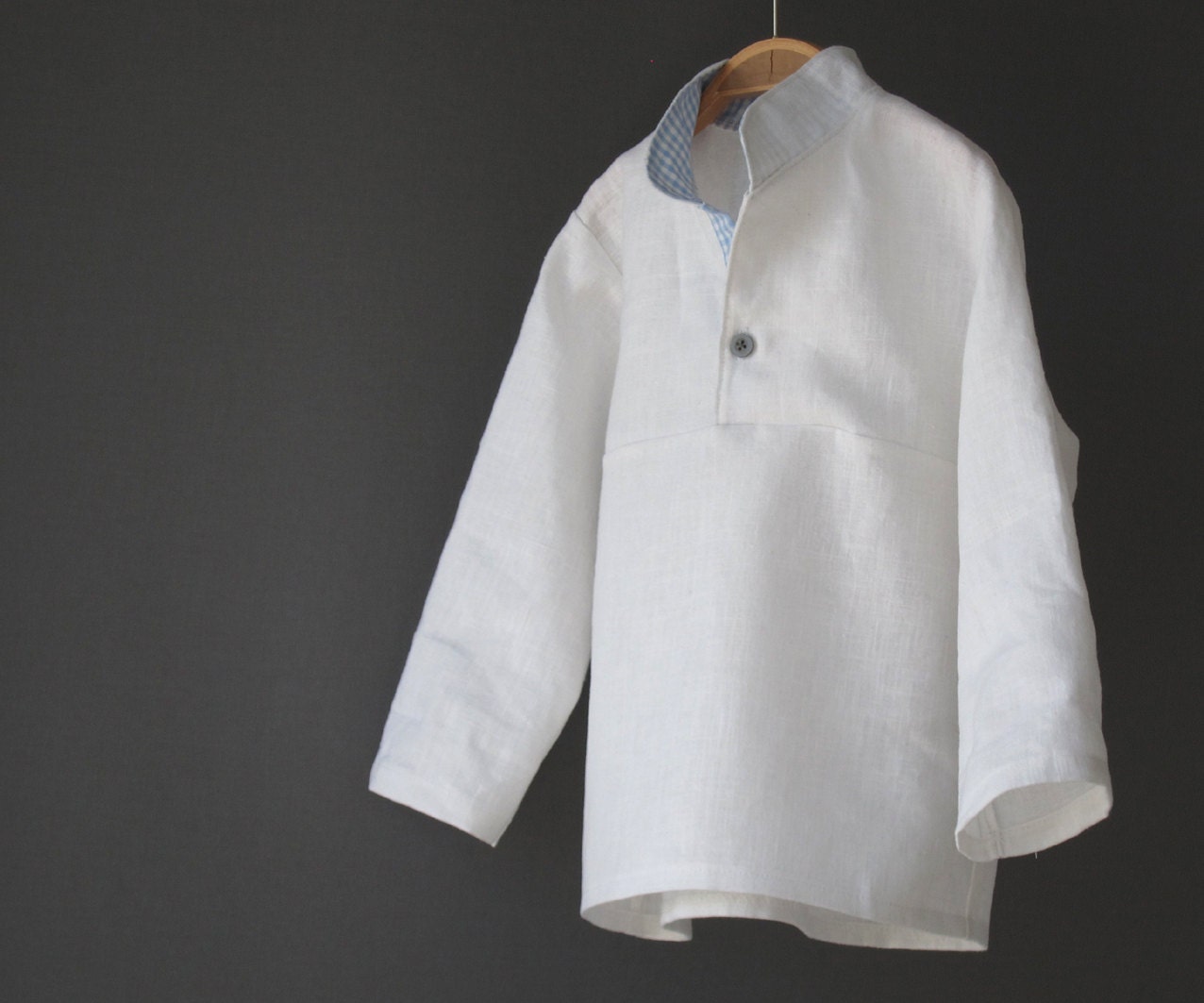 boys linen shirt . baptism boys shirt . maritime shirt . white summer shirt . Christening shirt . festive boys shirt . Size EU 122 to 152