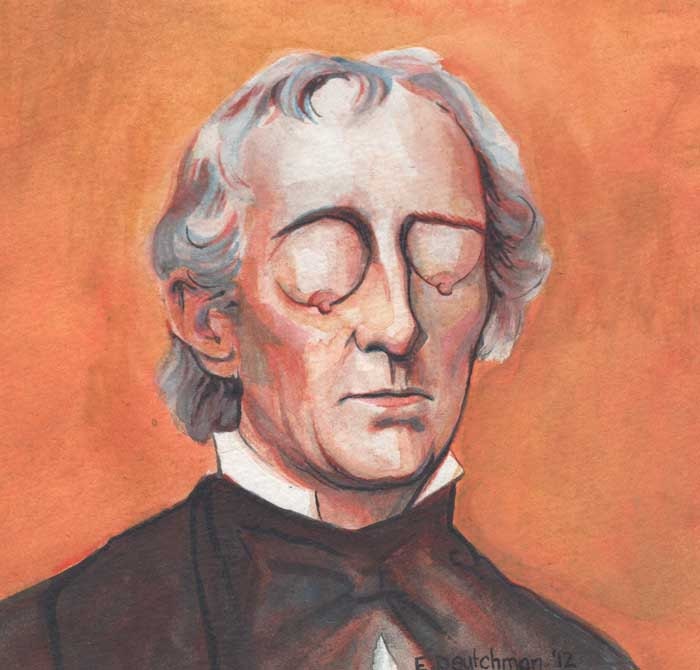 John Tyler with Saggy Boob Eyes