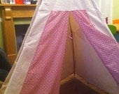 Handmade children's teepee that can be fully personalised