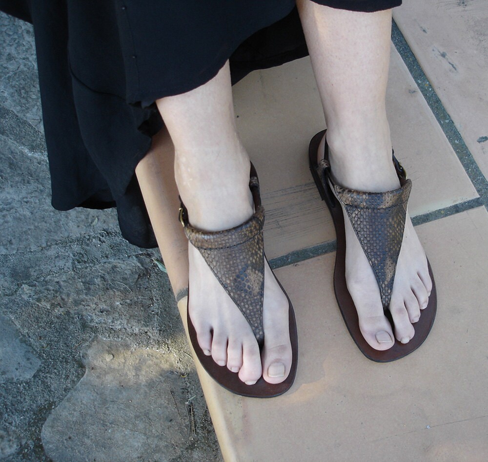LEATHER SANDALS / Leather Handmade Sandals / Shoes Sandals / Sandals / Womens Sandals  / Strappy Sandals / Brown Leather Sandals..
