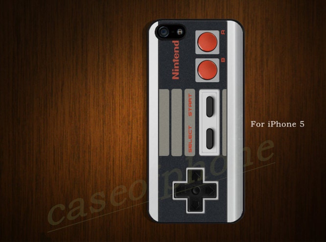 Nes controller - iPhone 5 case iPhone 5 cover custom iPhone case iPhone case Soft Rubber iPhone case For Apple iPhone 4/4S/5