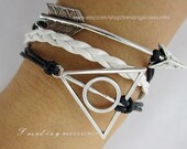Bracelet-Harry Potter Bracelet--Arrow Bracelet--Magic Love Bracelet--Fashion Bracelet--Personalized Jewelry--Best Chosen Gift