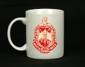11 oz Custom Delta Sorority Personalized Coffee Mug
