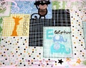 Sale 20.99 Crochet And Flannel baby blanket