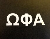 1" Vinyl Decal- Initials or Greek