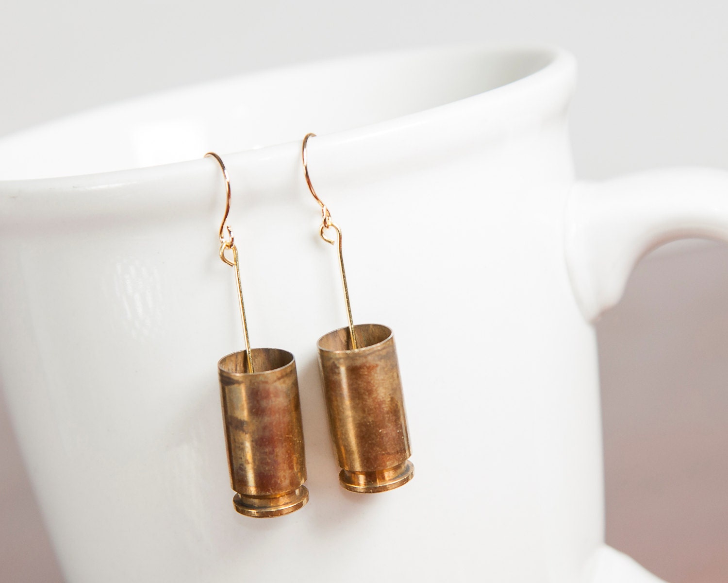 40 Caliber Bullet Earrings