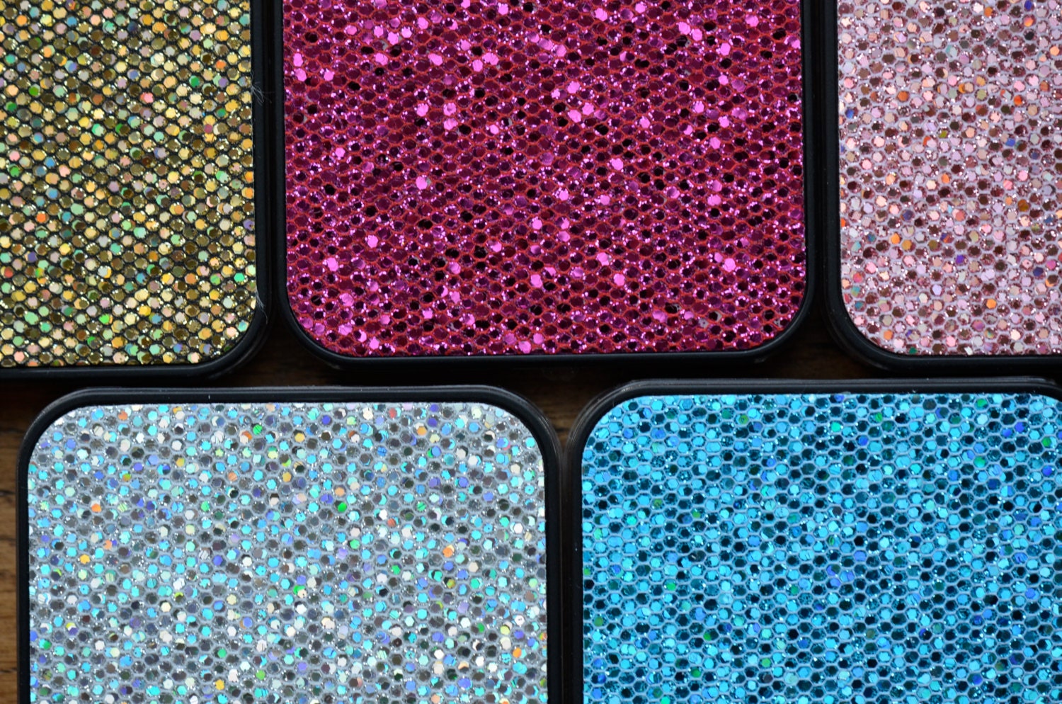 Iphone 4 Hard Case - Shiny, sparkly, fish-scale, glitter, bling, shine