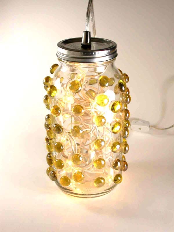 Lighting Big Mason Jar Lamp Home Decor Amber Glass Lamp Table Lighting Foyer Light Bedroom Restaurant Light Shabby Chic Cottage Wedding Ligh