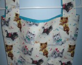 Cute As Can Be Kittens Shopping Bag/Market Tote