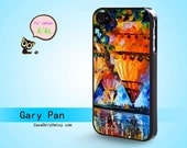iphone 4 case  iphone 4s case  iphone case iphone 4 cover  iphone 4s cover - Painting, hot air balloon