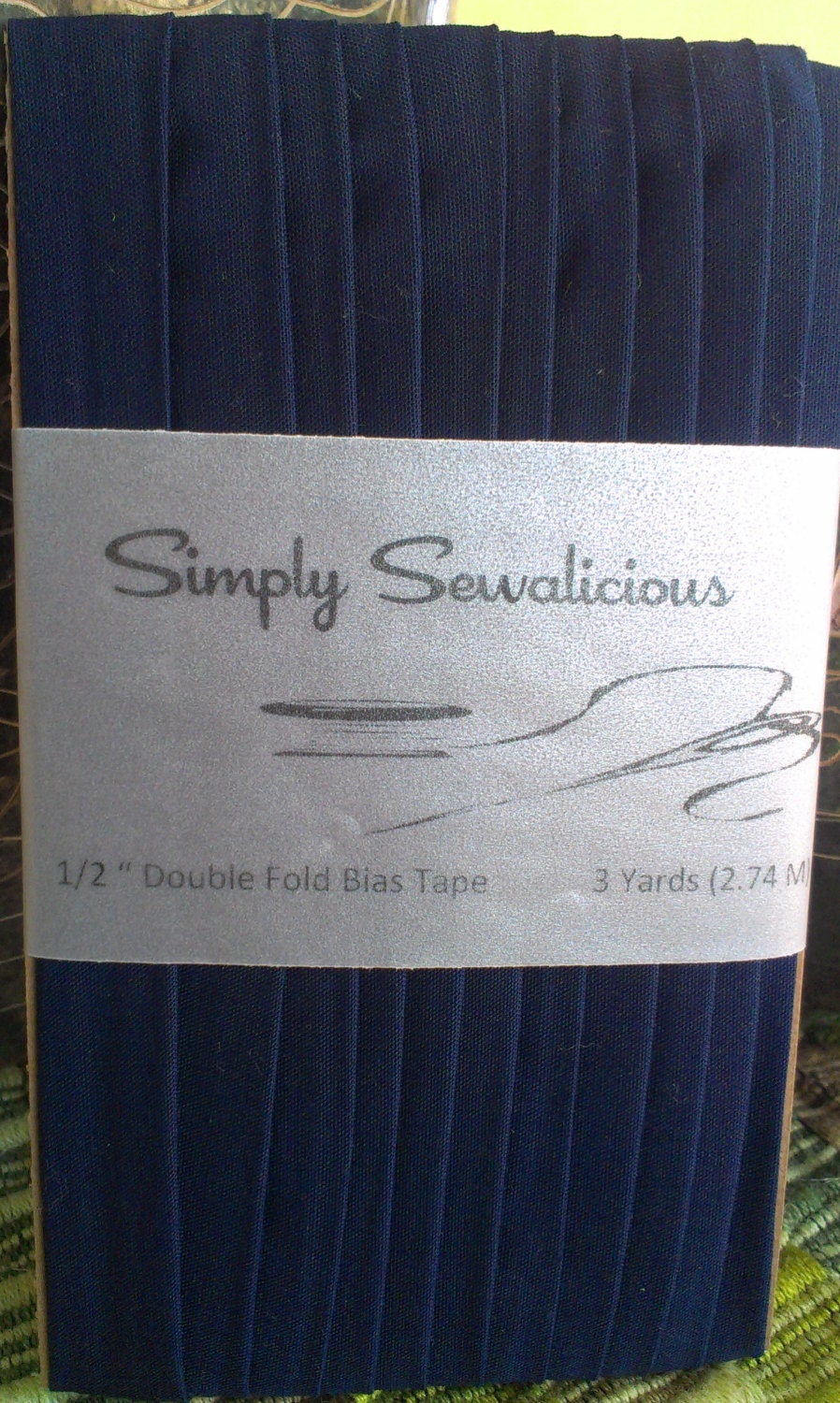 Half Inch Double Fold Bias Tape