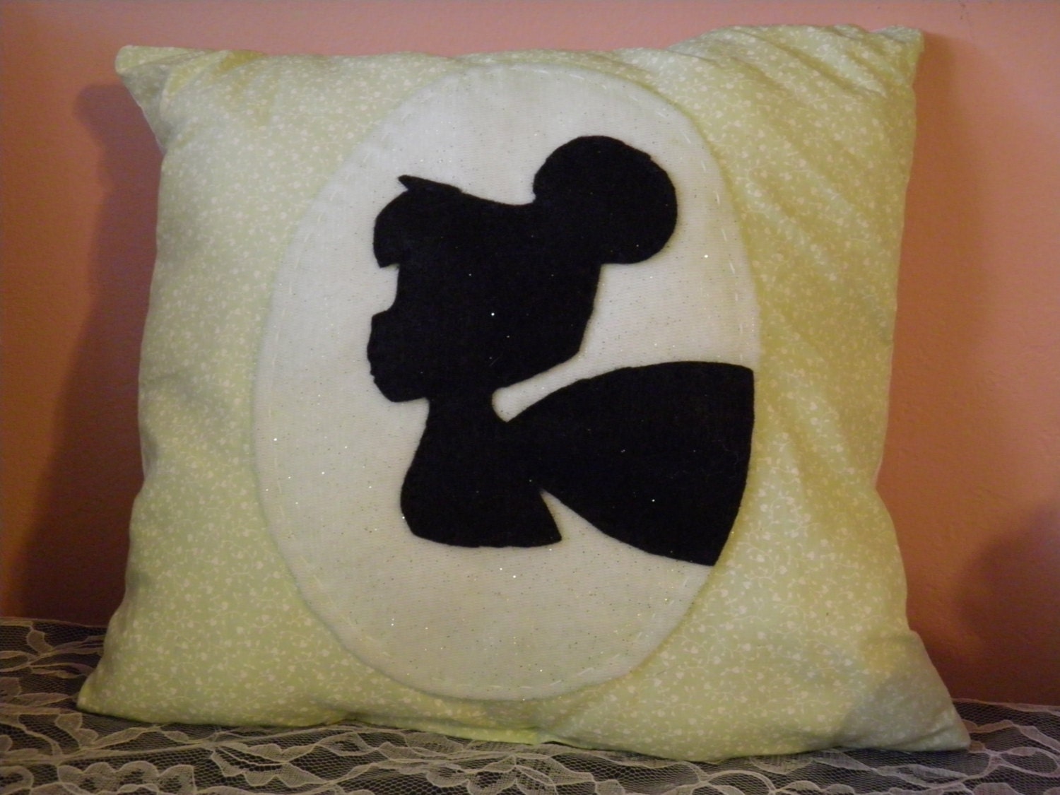 Disney Silhouette Pillow