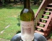 Wine Bottle Bird Feeder
