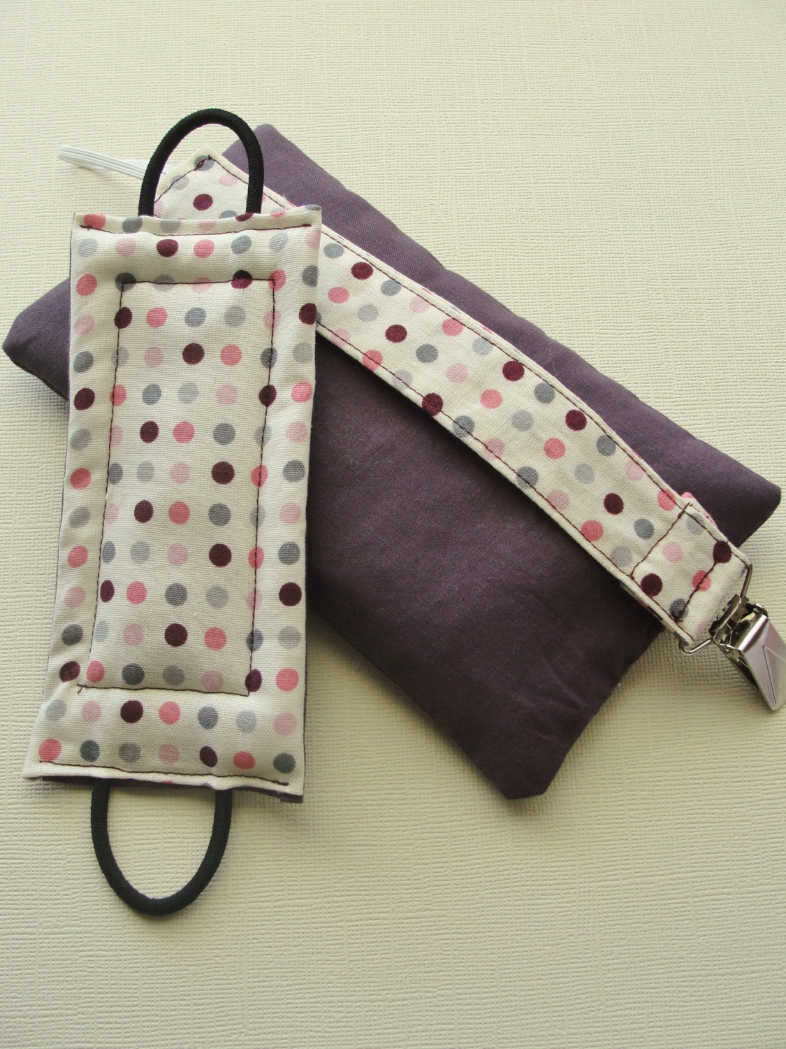 Gift Set - Reversible Door Latch Cover, Hot/Cold Pack & Pacifier Clip