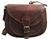 MEGA SALE Leather Purse Gypsy style small ladies leather purse women leather purse messenger bag brown leather satchel small travel pouch c