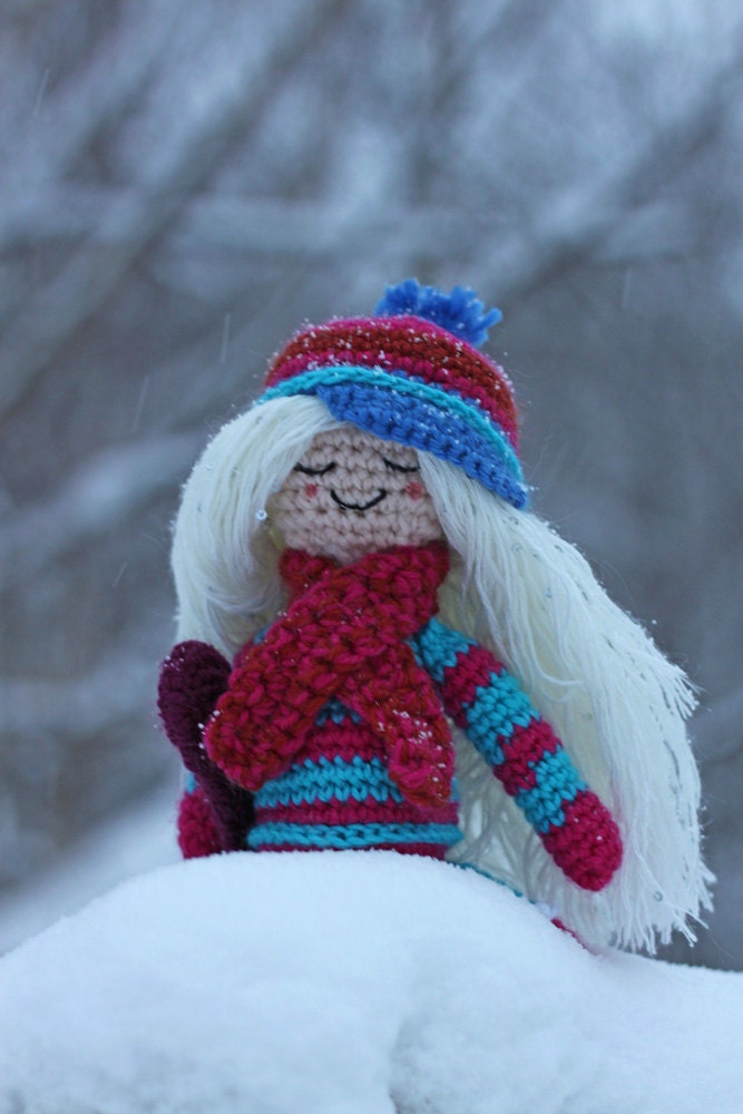 Amigurumi Snowboarder Girl