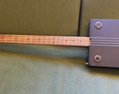 Cigar Box Guitar, 4 string, Acoustic / Electric, Chalkboard Finish