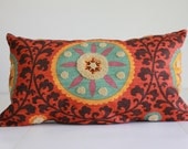 Large Tribal Sunset Pillow Cushion Cover 100 % Cotton Designer Fabric