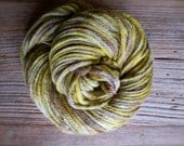 nestle in kudos - superwash merino wool watercolor glaze handpainted bulky weight yarn