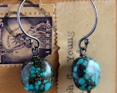 Turquoise and Copper earrings