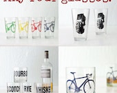 Any four glasses