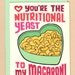 vegan macaroni valentine