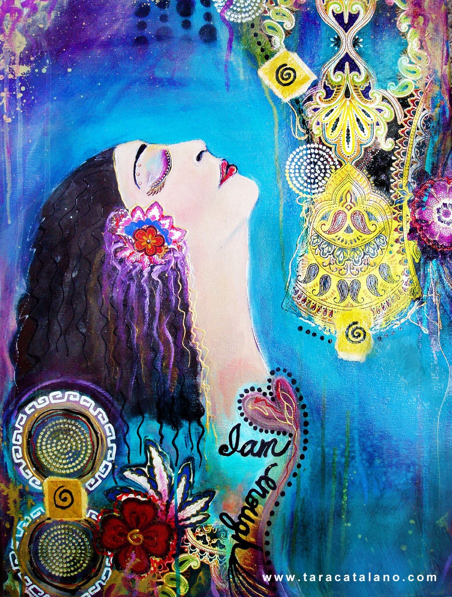 I Am Enough - 11" x 14" Canvas Print