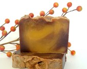 Pumpkin Spice Soap Real Pumpkin Shea Butter Cocoa Butter Scented Wedding Favor  Custom Wrapping