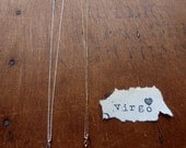 Virgo. Zodiac Constellation Pendant Necklace