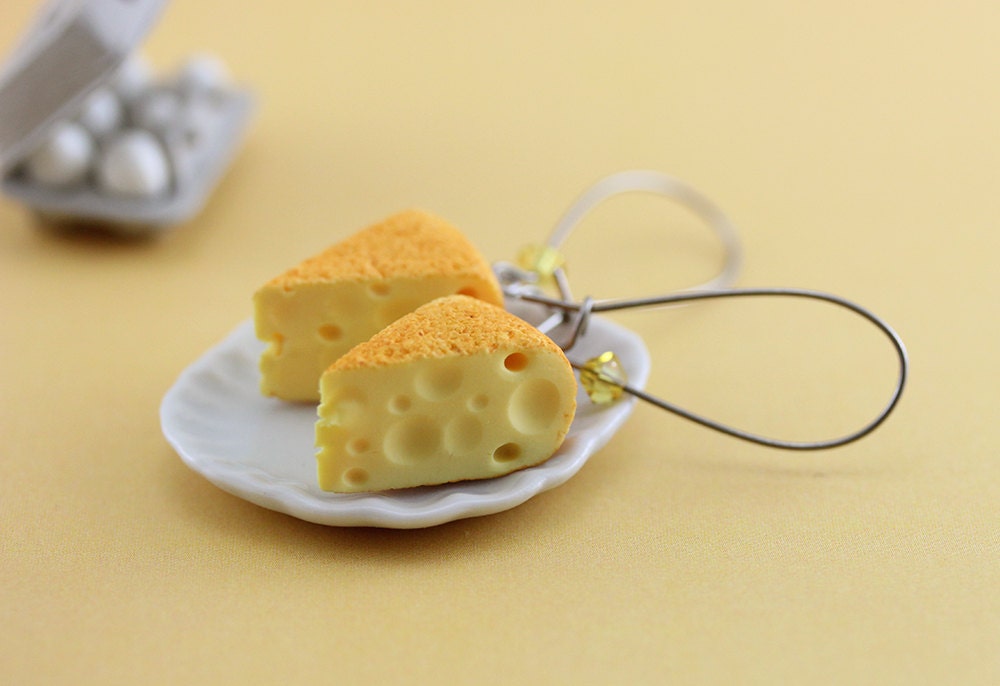 Gouda Cheese  Earrings