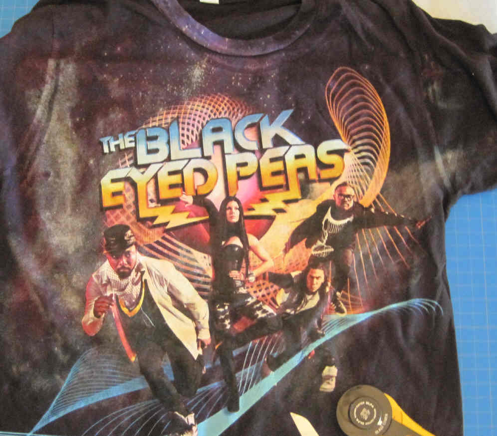U Pick Black Eyed Peas Halter Top Tube Top UPcycled t shirt Customized YOUR SIZE