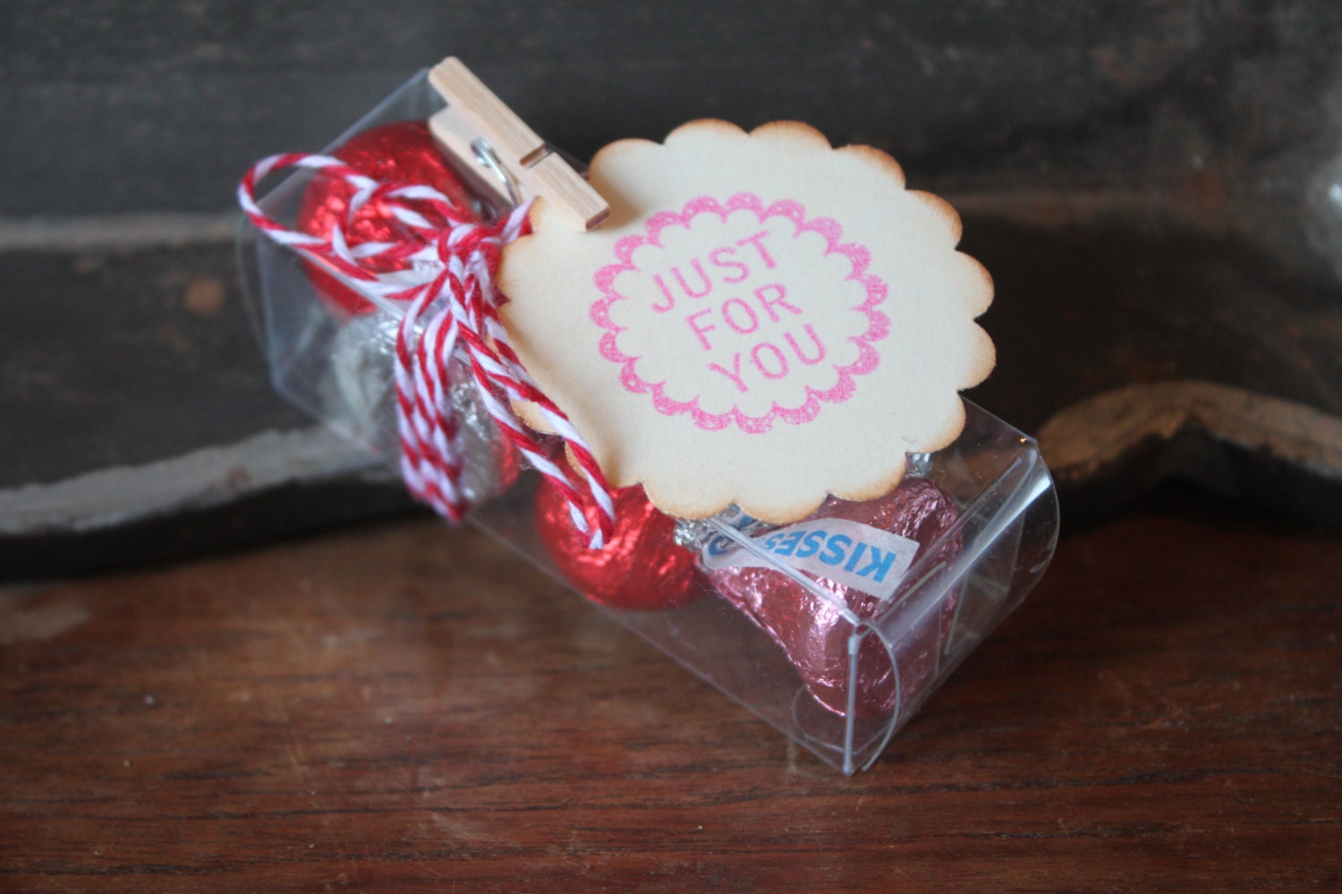 Clear Candy Tubes - Gumball Tubes -- Favor Box - 1X3 set of 10 -- Kisses Il_170x135