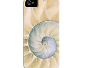 iPhone or Samsung Galaxy Cell Phone Case - Nautilus Shell Photograph - Nautlius
